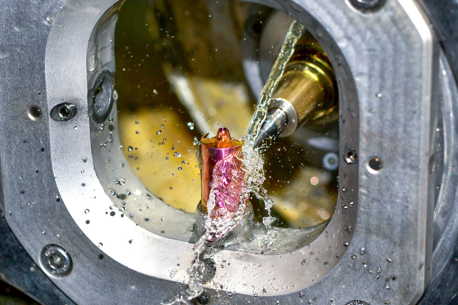 Milling process of a premilled blank